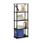 Étagère de présentation polyvalente à 5 niveaux – Bibliothèque autoportante pour le salon ou le bureau
