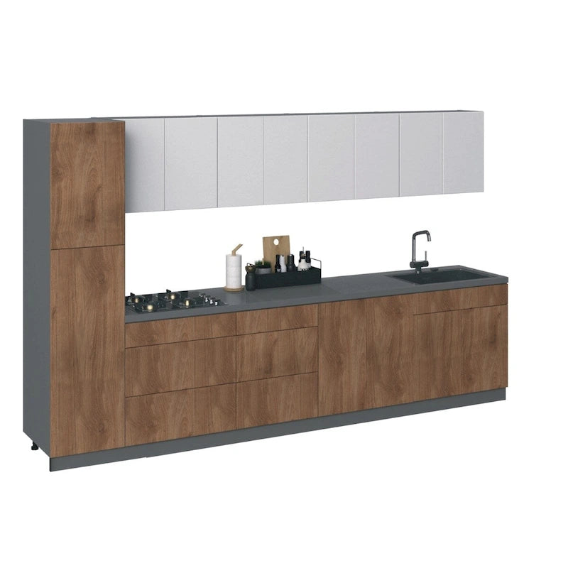 Ensemble de Meubles de Cuisine Modernes – Unité de Rangement et Garde-Manger Autonome pour l'Organisation de la Cuisine