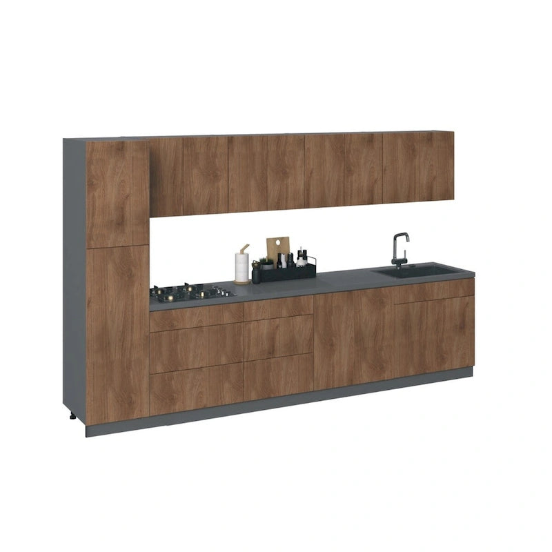 Ensemble de Meubles de Cuisine Modernes – Unité de Rangement et Garde-Manger Autonome pour l'Organisation de la Cuisine