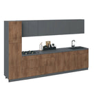 Ensemble de Meubles de Cuisine Modernes – Unité de Rangement et Garde-Manger Autonome pour l'Organisation de la Cuisine