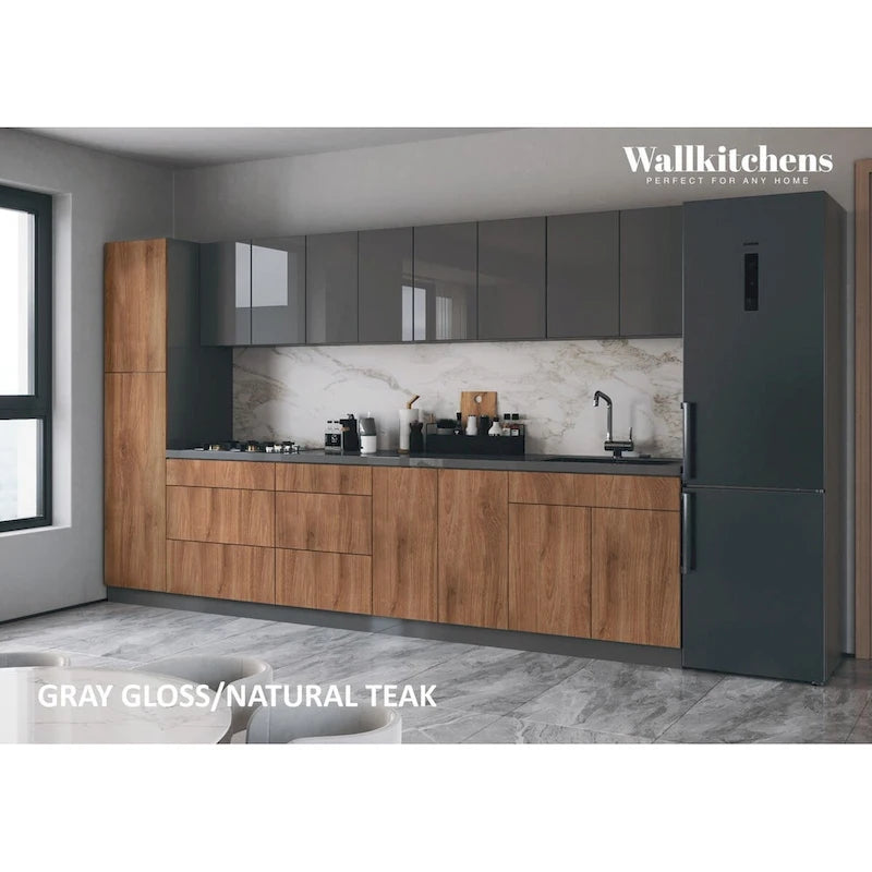 Ensemble de Meubles de Cuisine Modernes – Unité de Rangement et Garde-Manger Autonome pour l'Organisation de la Cuisine
