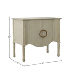 Buffet de salle à manger 2 portes 91 cm – Rangement classique en bois pour salle à manger