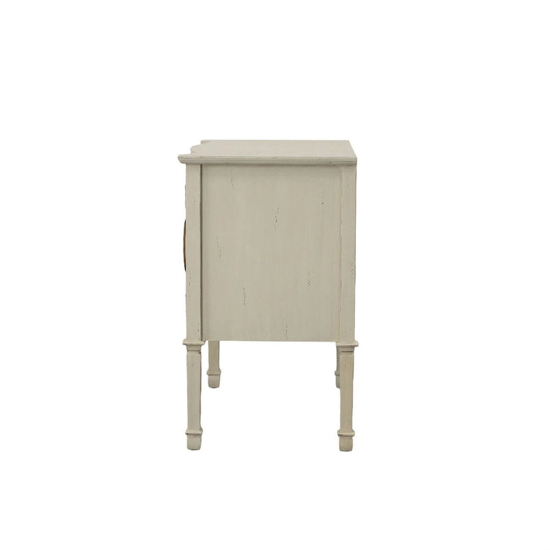Buffet de salle à manger 2 portes 91 cm – Rangement classique en bois pour salle à manger