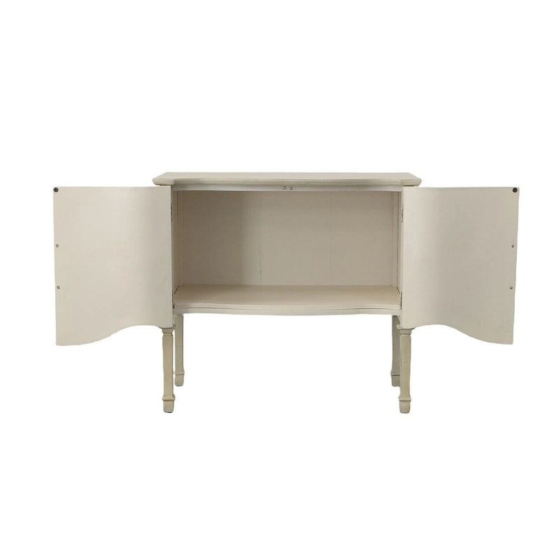 Buffet de salle à manger 2 portes 91 cm – Rangement classique en bois pour salle à manger