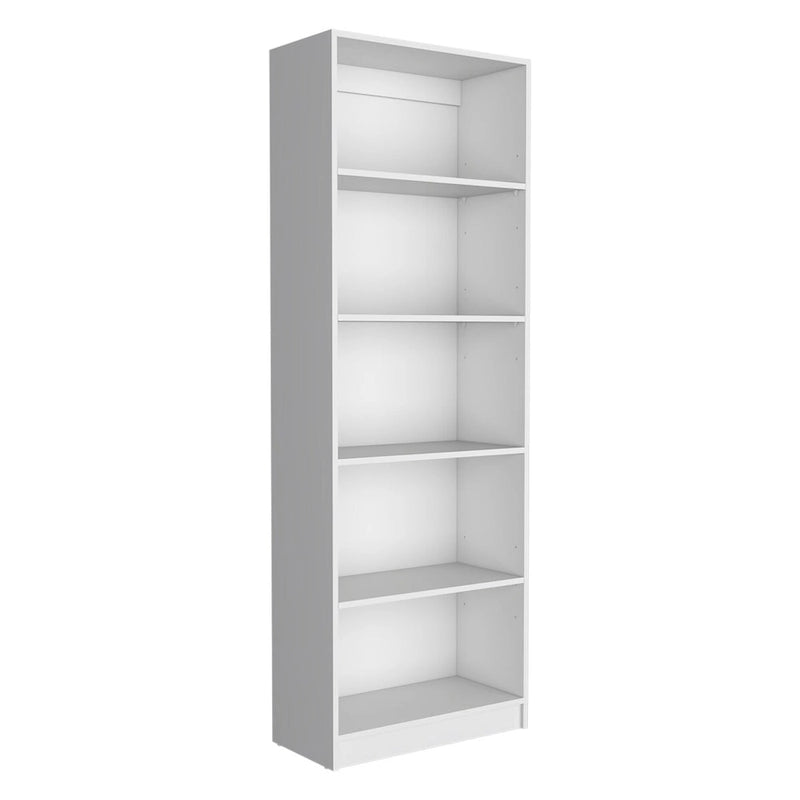 Ensemble de 3 bibliothèques doubles de 188 cm de large à 5 étagères – Grand meuble de rangement pour bureau ou salon