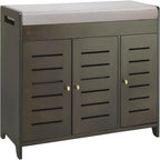 Banc de rangement pour chaussures Meuble à chaussures - 34,8 P x 100,1 L x 50,5 H