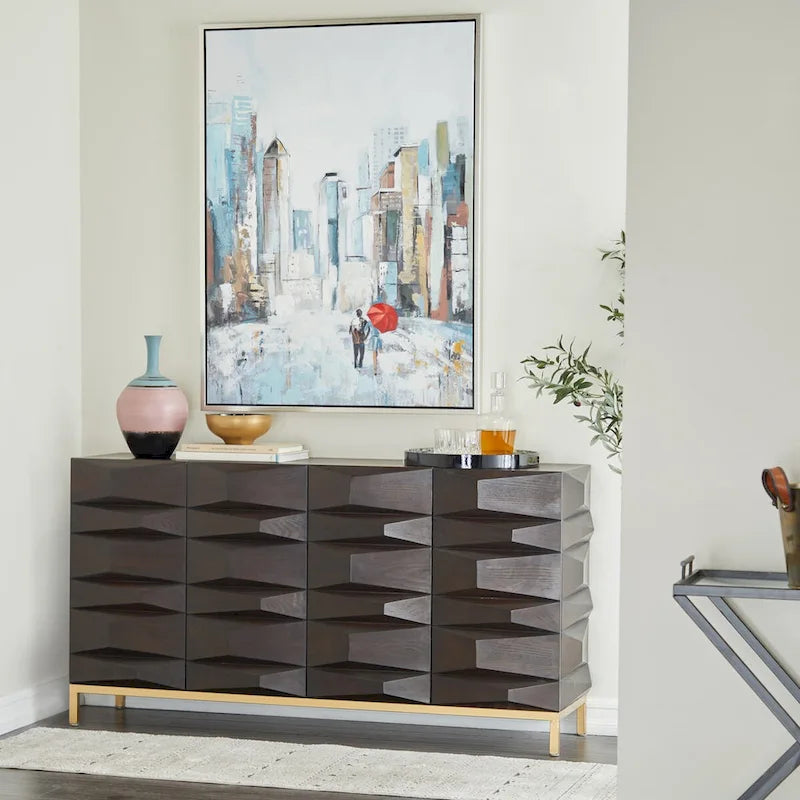 Pièce d'accent moderne pour la maison – Décoration de salon élégante au design contemporain