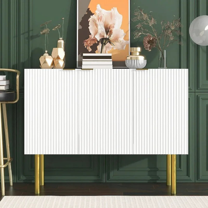 47 Buffet/Bahut de Style Moderne, Simple et Luxueux avec Étagères Réglables