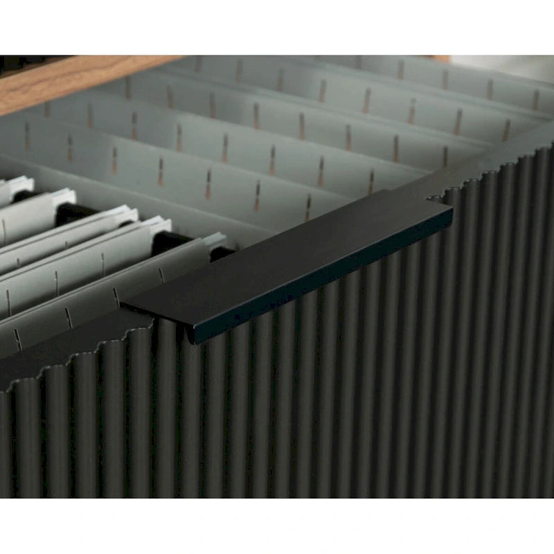 Classeur latéral avec tiroir pivotant – Meuble de rangement de bureau en bois pour dossiers de format lettre et légal