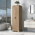 Meuble de rangement à deux portes pour salle de bain