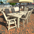 Ensemble de salle à manger d'extérieur 7 pièces HIGHWOOD PROFESSIONAL 42x72