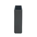 Jardinière Métallique Haute pour Plantes d'Extérieur, 38 po L x 10 po l x 30 po H, Longue et Haute Jardinière en Métal - 38x30x10