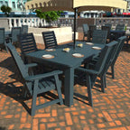 Ensemble de salle à manger d'extérieur 7 pièces HIGHWOOD PROFESSIONAL 42x72