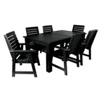 Ensemble de salle à manger d'extérieur 7 pièces HIGHWOOD PROFESSIONAL 42x72